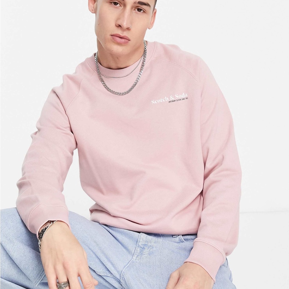 Scotch & Soda - Lilac Crewneck